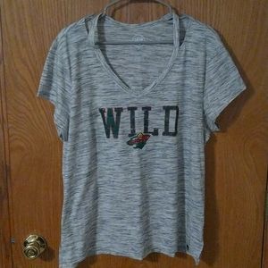 Minnesota Wild T-Shirt Collar Bone Clavicle XL